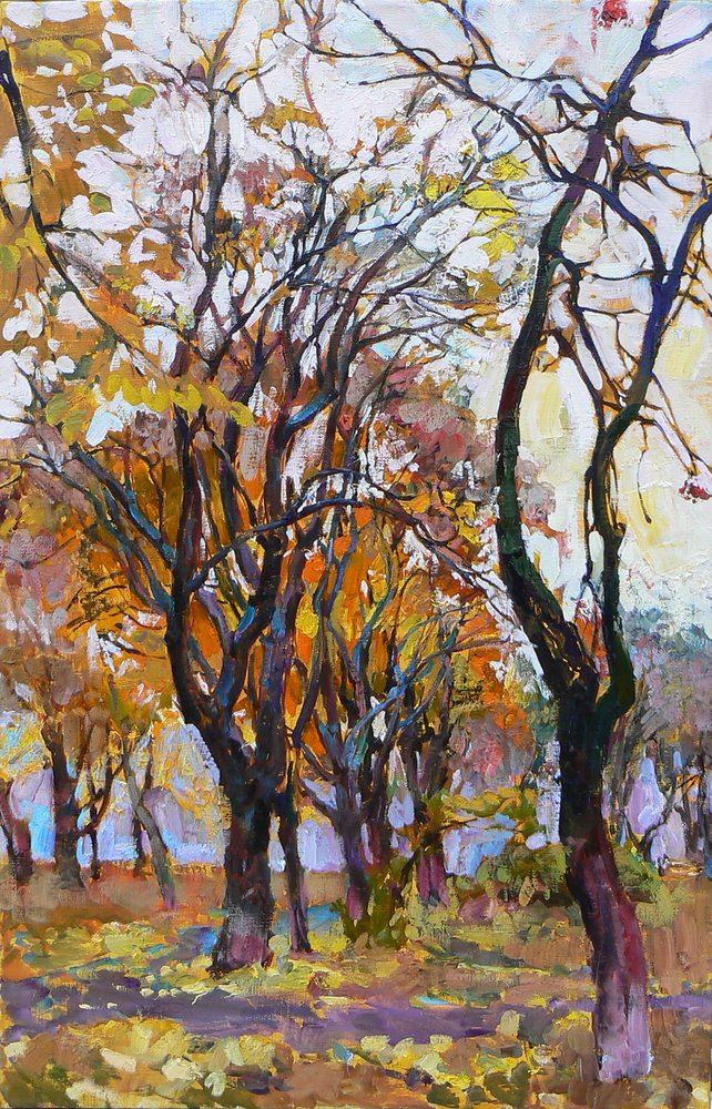 Bosques otoñales llenos de color de Andrii Kutsachenko