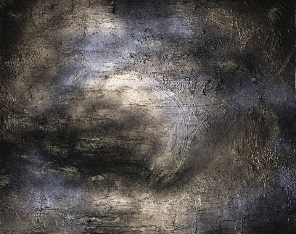 Abstracto metálico con textura de Anete Purina-Purite