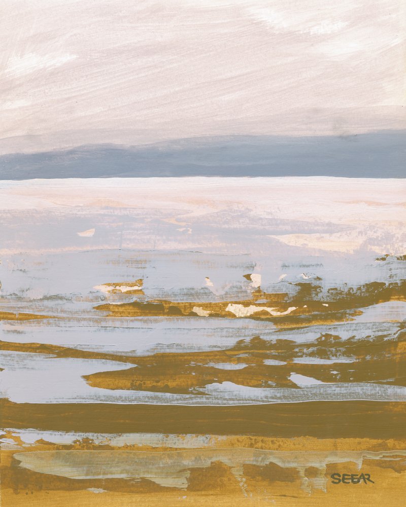 Paisaje abstracto y sereno de Angela Seear