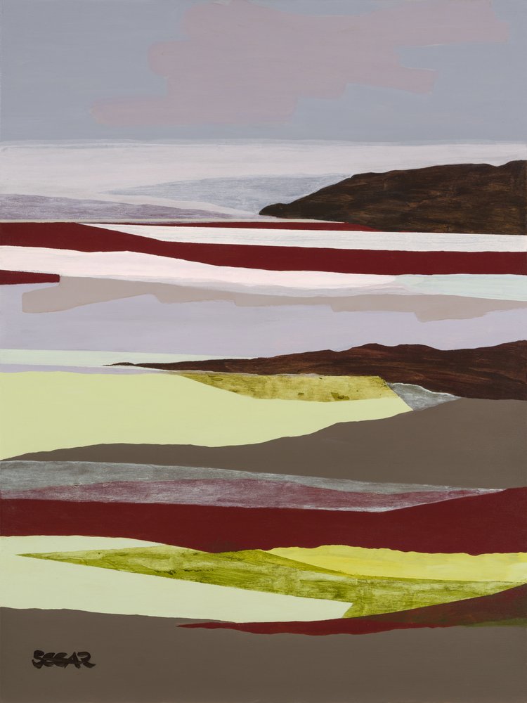 Paisaje abstracto y sereno de Angela Seear