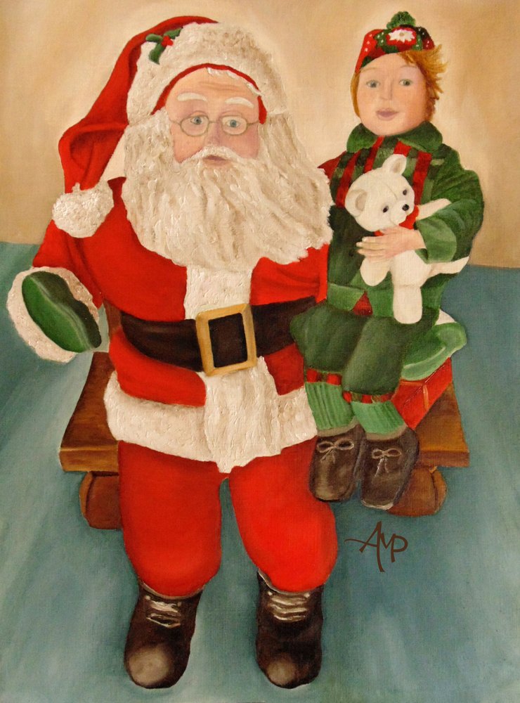 Papá Noel y el duende de Navidad de Angeles M. Pomata