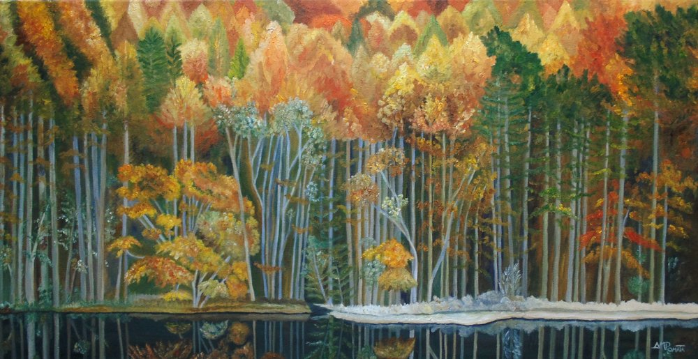 Reflejos otoñales llenos de vida de Angeles M. Pomata