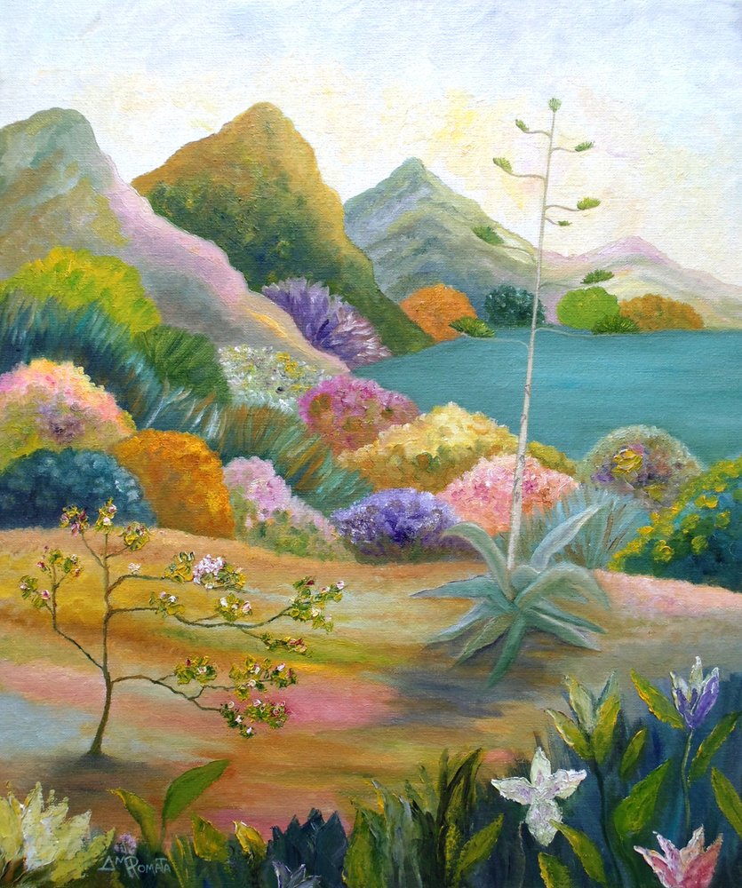 Un paisaje desértico lleno de vida de Angeles M. Pomata