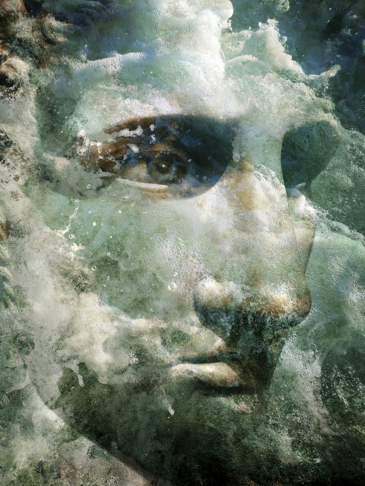 Rostro de Agua Mítica de Angelo Cerantola