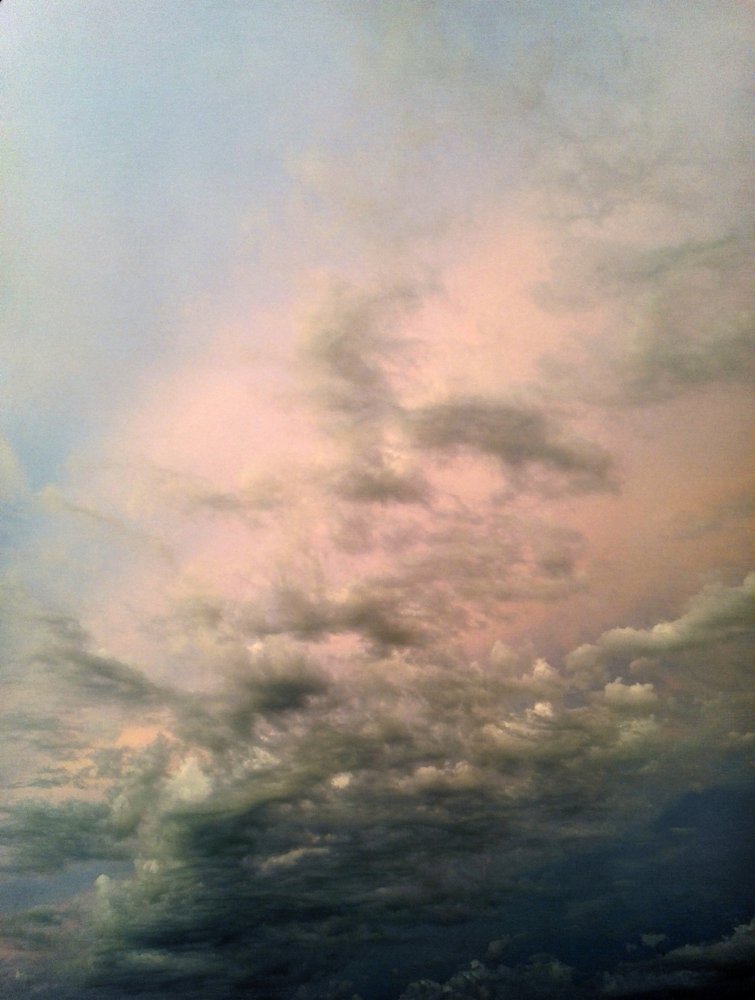 Cielo rosa tormentoso de Angelo Cerantola