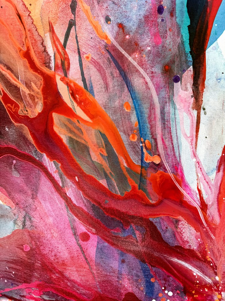 Colores fluidos y dinámicos de Anna Viklund