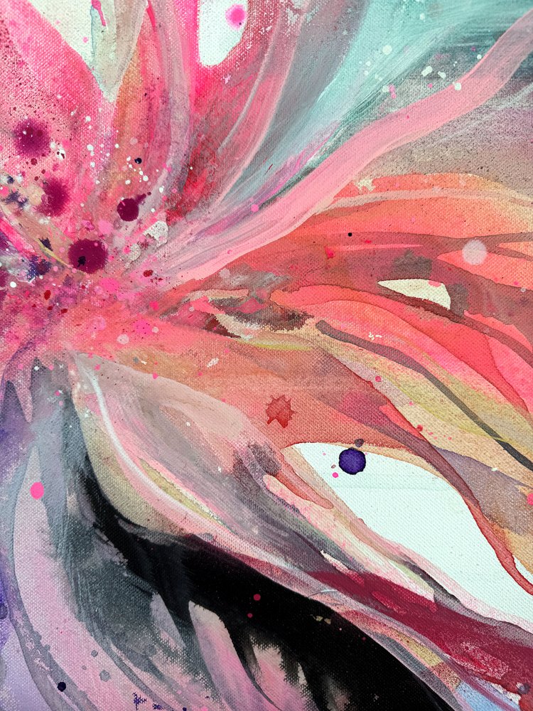 Una floración floral llena de vida de Anna Viklund