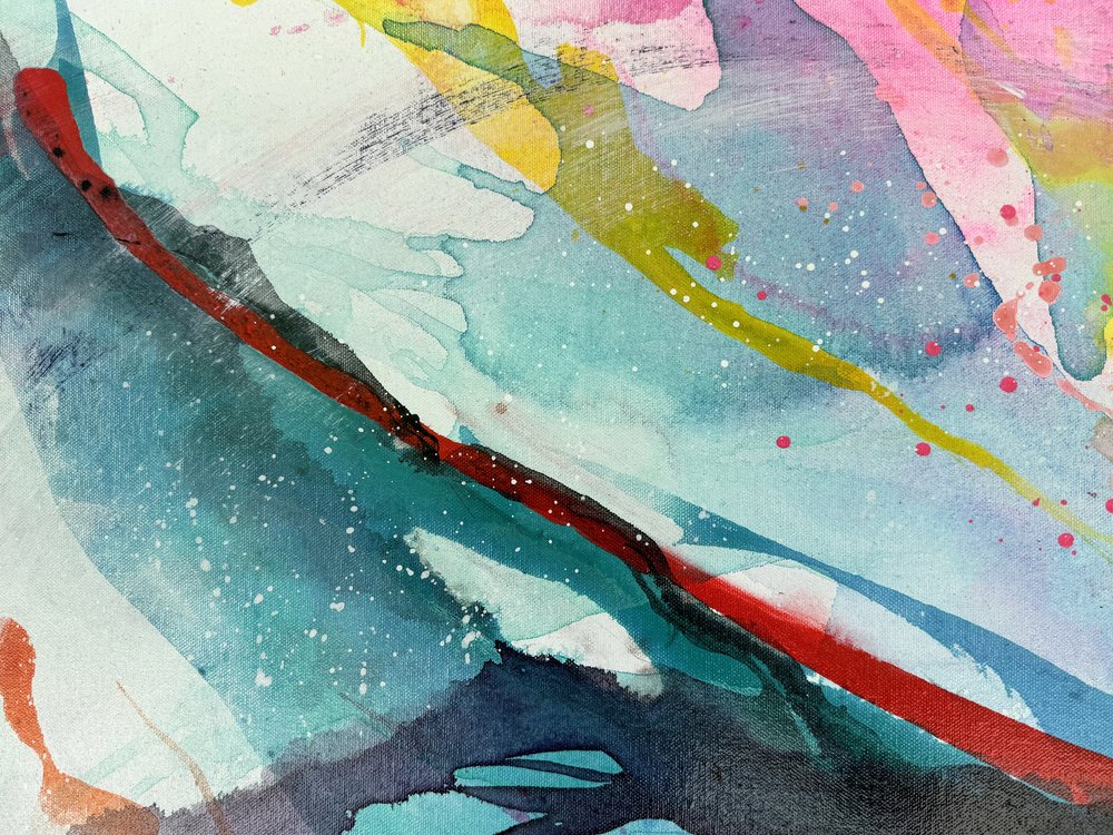 Colores vivos y fluidos de Anna Viklund