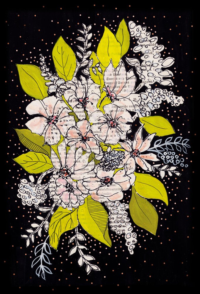 Ramo floral original de Annick