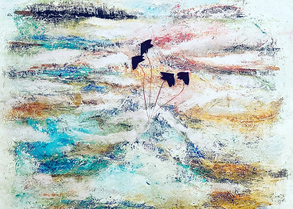 Banderas abstractas dinámicas de Annika Tiren