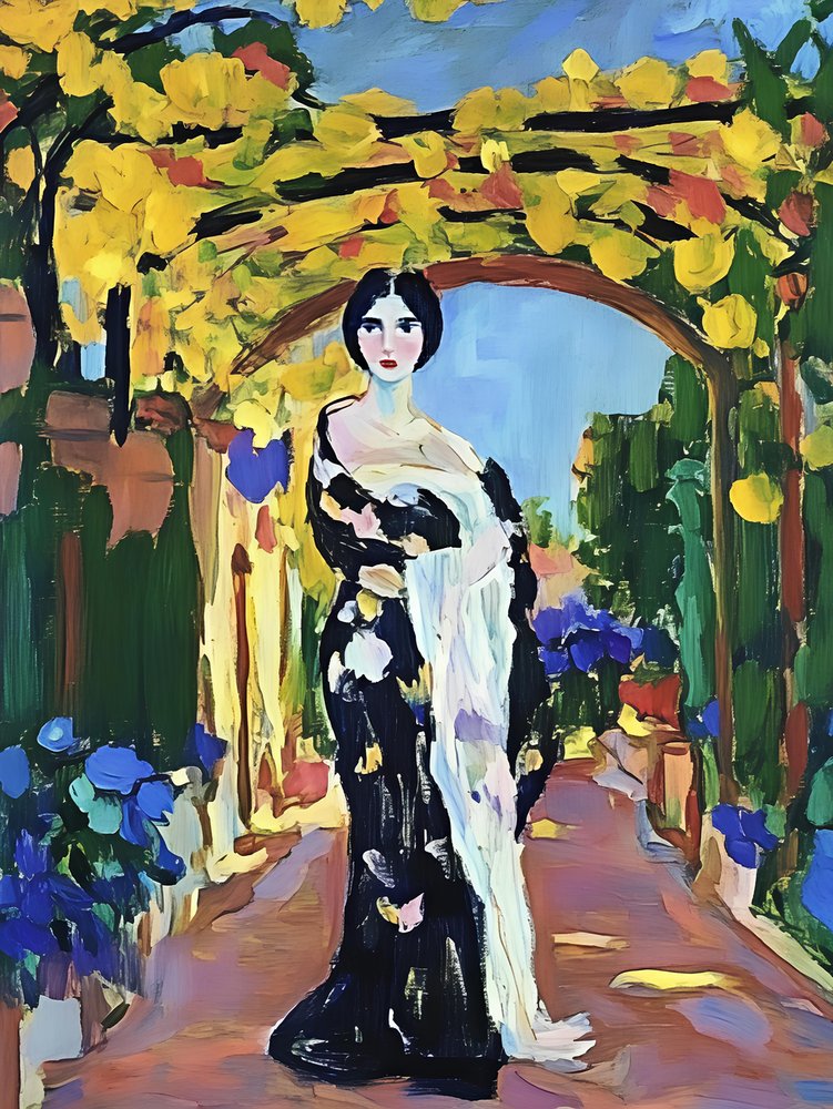 El Jardín de la Dama Elegante de Avanesova Elena