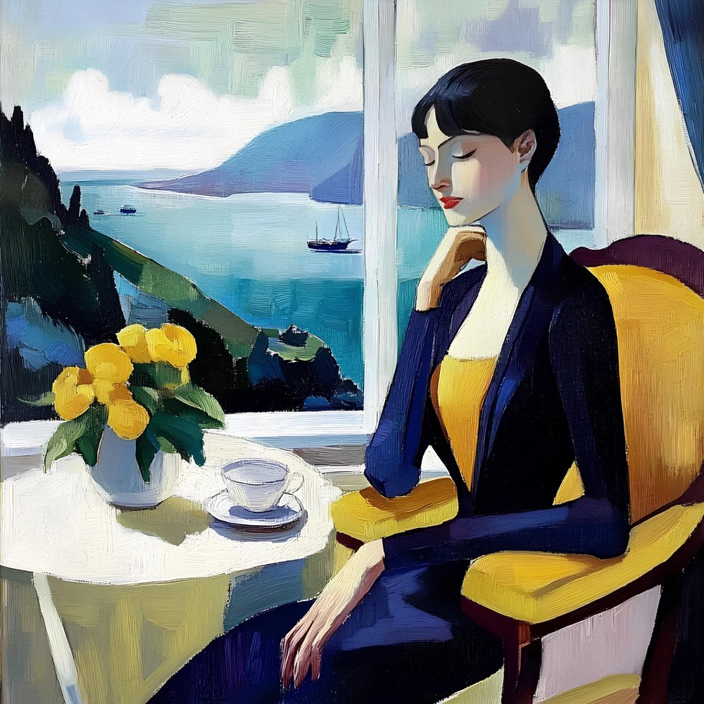 Elegante vista al mar de Avanesova Elena