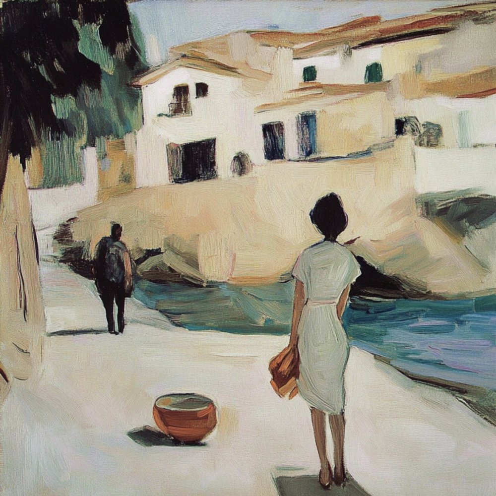 Paseo por la costa mediterránea de Avanesova Elena