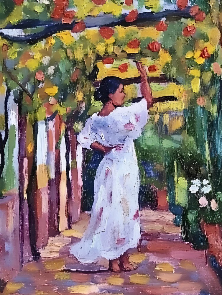 La dama del jardín de verano de Avanesova Elena