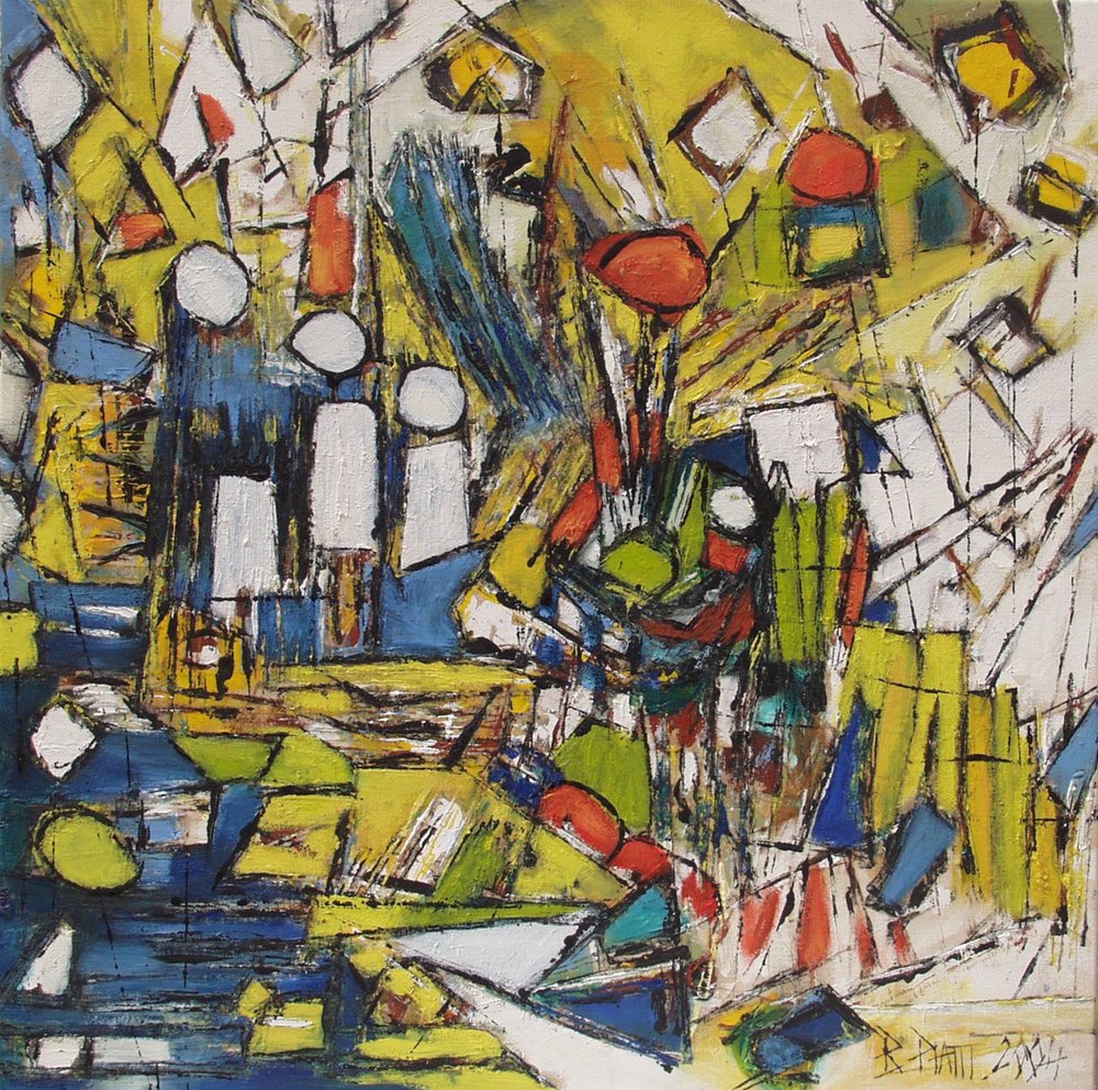 Formas abstractas vibrantes de Barbara Piatti