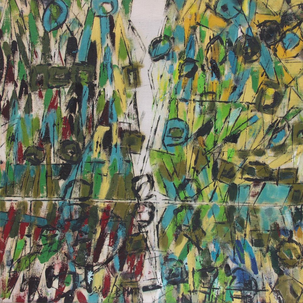 Pinceladas abstractas y vibrantes de Barbara Piatti