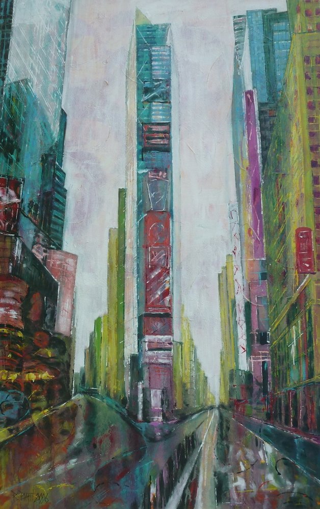 Reflejos de una ciudad llena de vida de Barbara Piatti