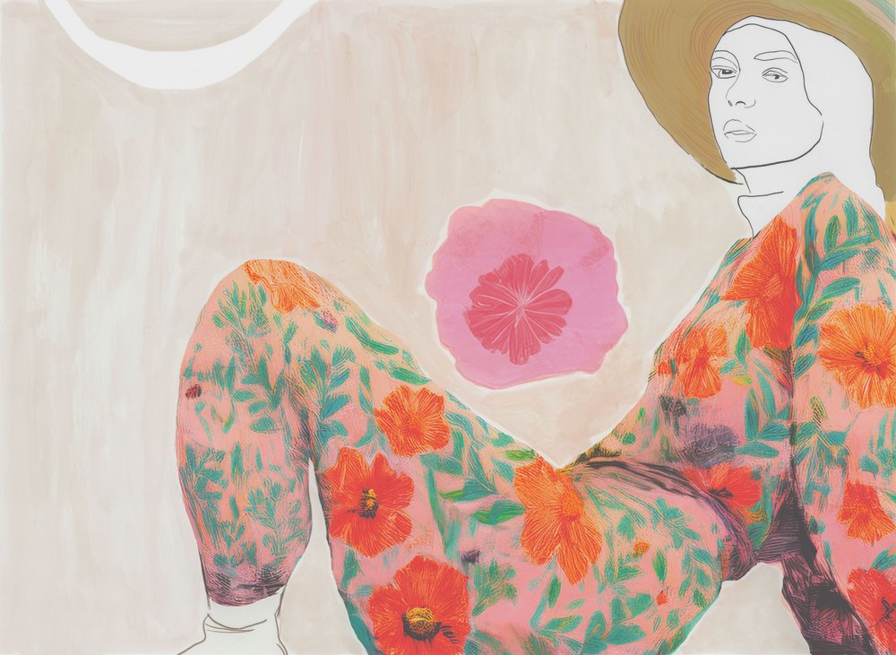 Estilo floral bohemio de Beate Tubach
