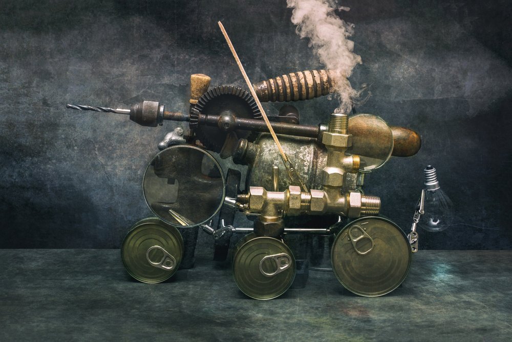 Invención steampunk de Brig Barkow