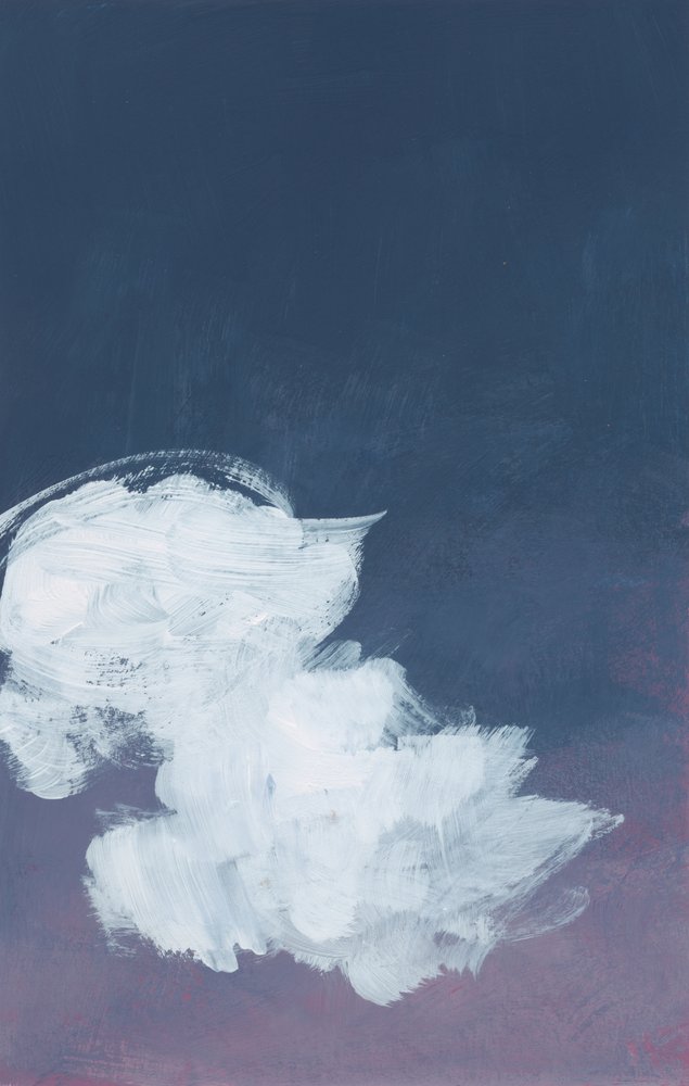 Nubes nocturnas índigo de Bronwyn Baker