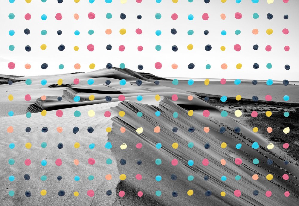 Puntos del desierto moderno de Bronwyn Baker