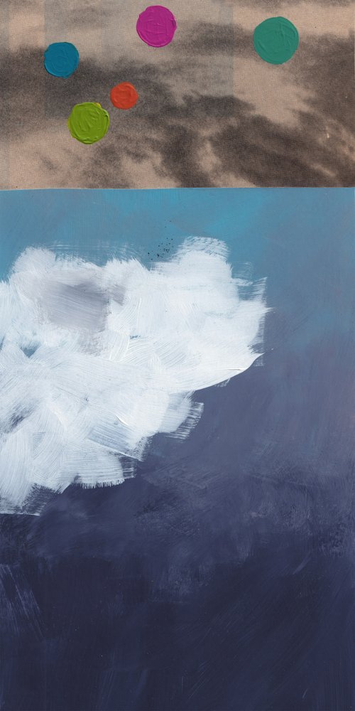 Un paisaje nuboso lleno de vida de Bronwyn Baker