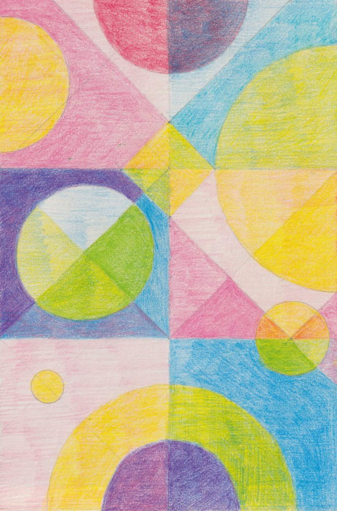 Formas geométricas de colores de Catalina Somolinos