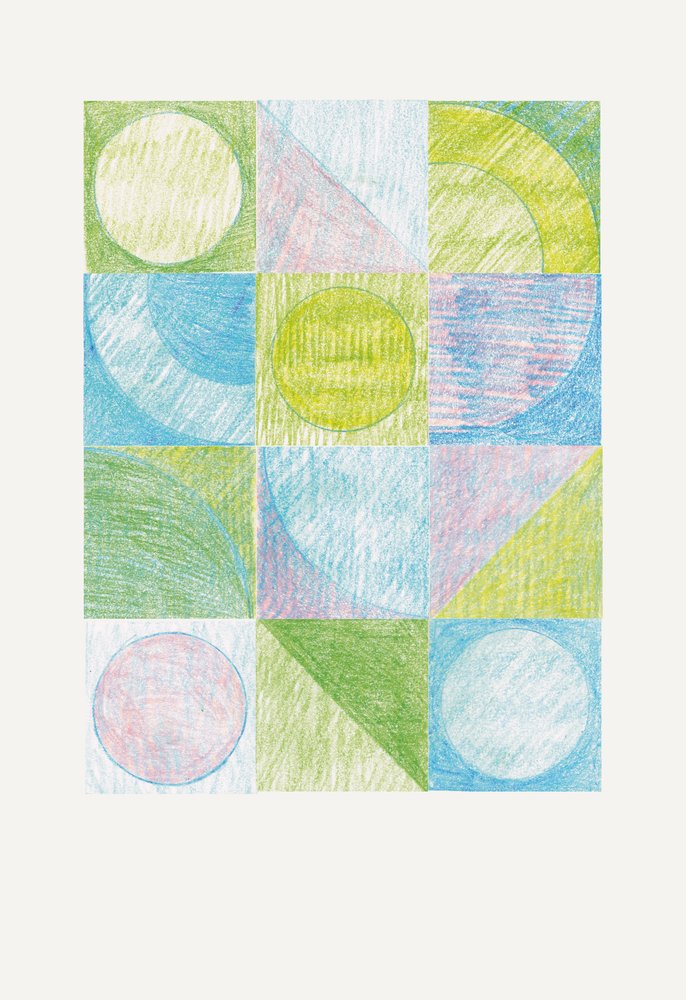 Motivo geométrico suave de Catalina Somolinos