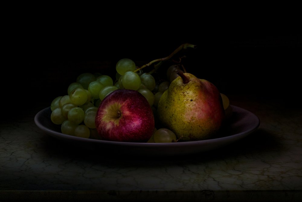 Naturaleza muerta con fruta fresca de Christian MARCEL