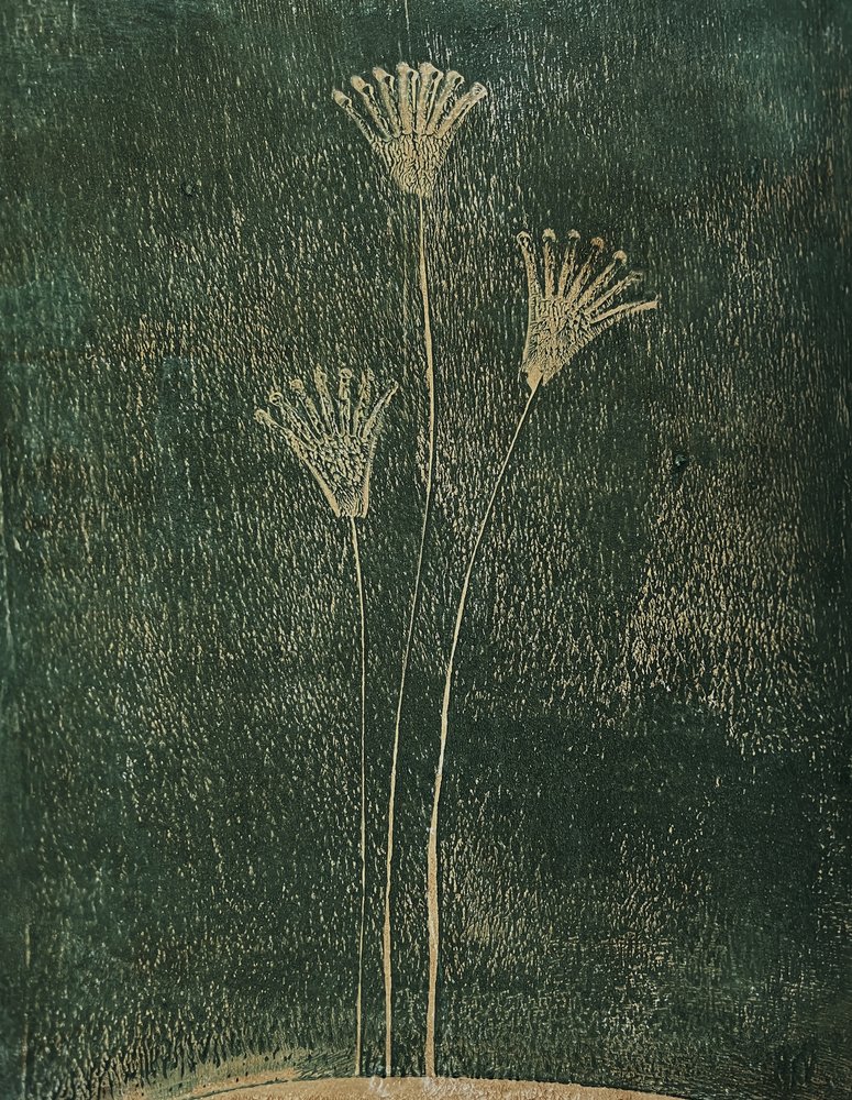 Flores verdes de Christina Misuro