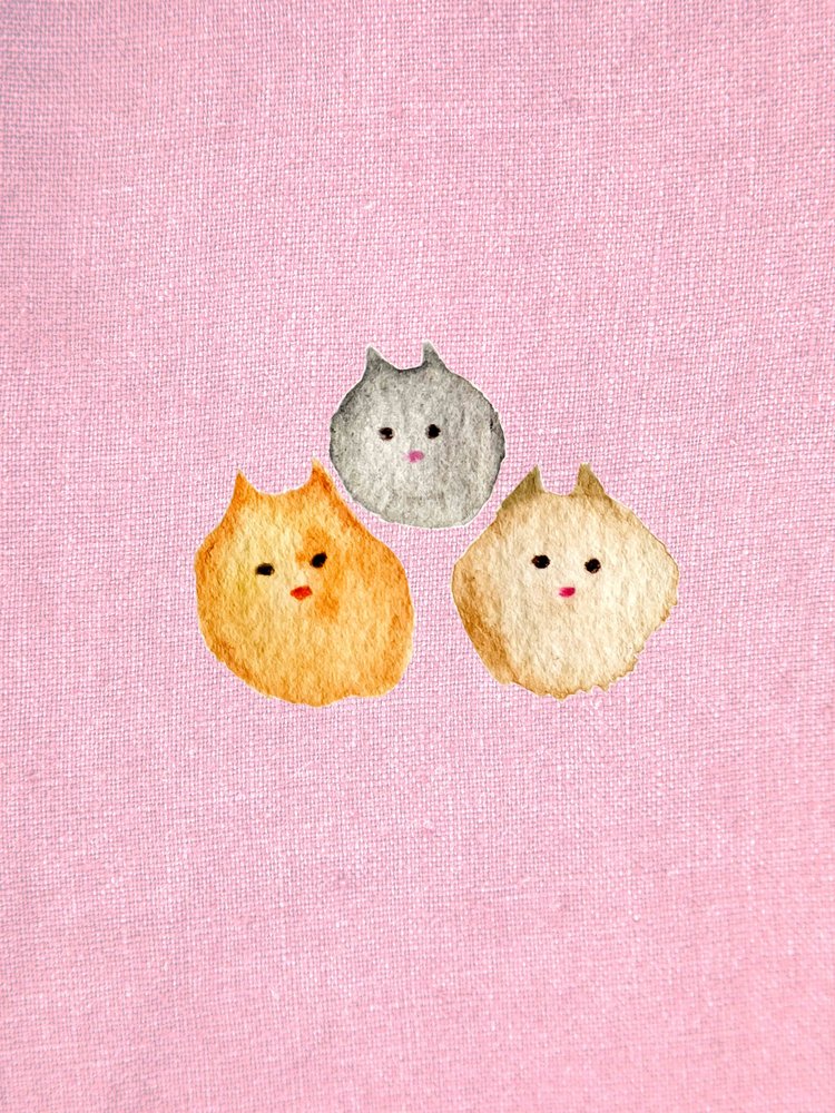 Gato rosa de Christina Misuro