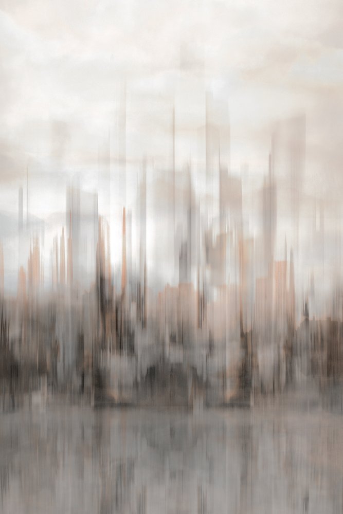 Reflejo de una ciudad abstracta de Christina Sillen