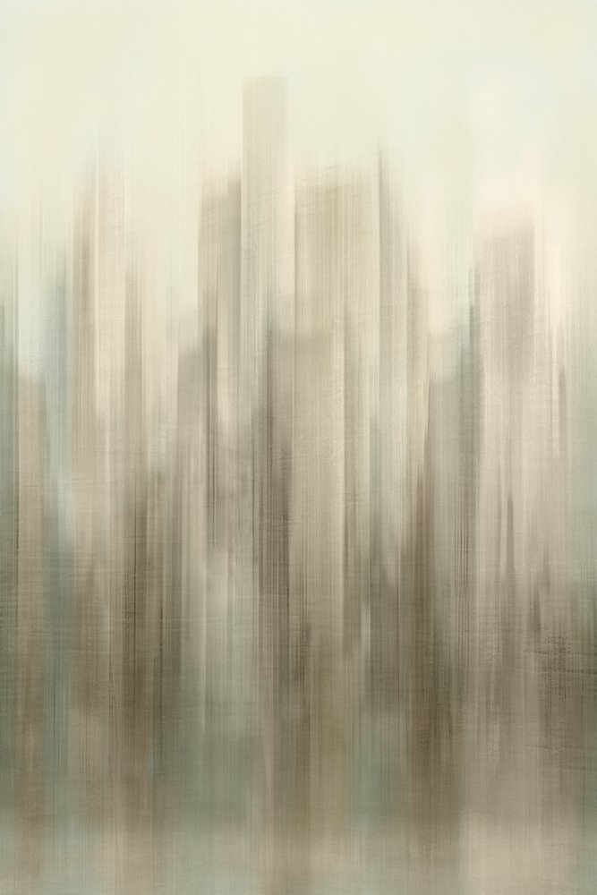 Panorama urbano abstracto de Christina Sillen