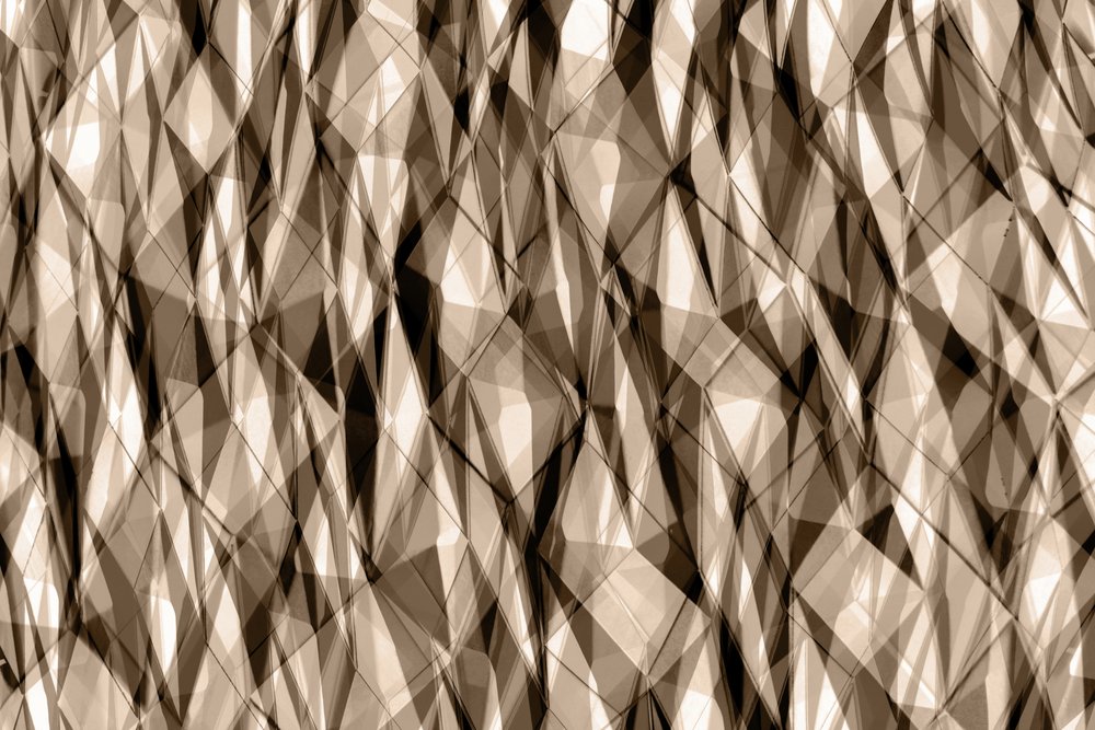 Geometría abstracta en tonos sepia de Christina Sillen