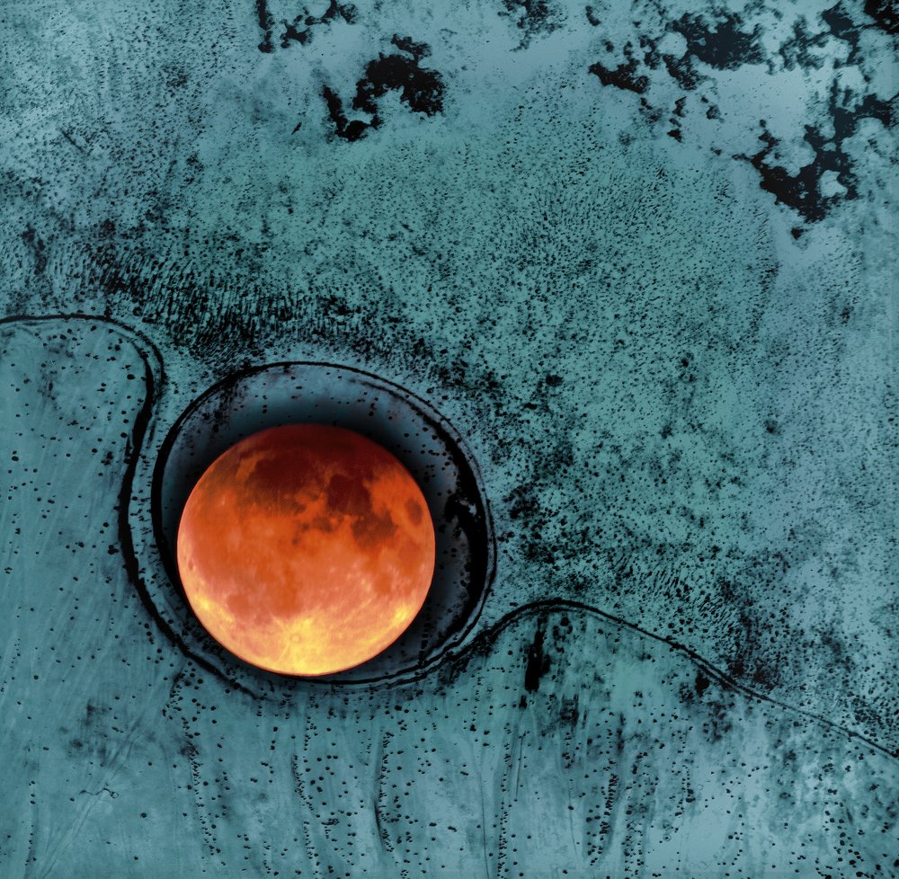 Luna de sangre cósmica de Christina Sillen