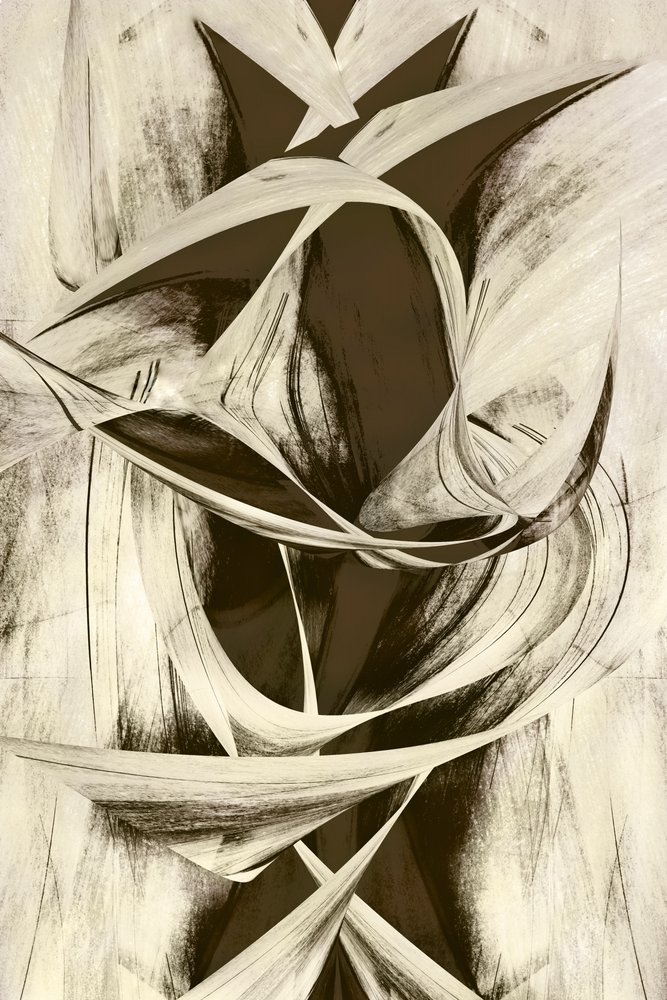 Flujo abstracto dinámico de Christina Sillen