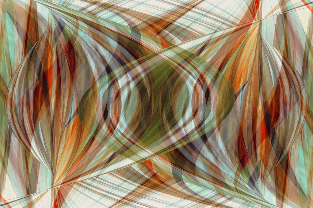 Abstracto fluido y terroso de Christina Sillen