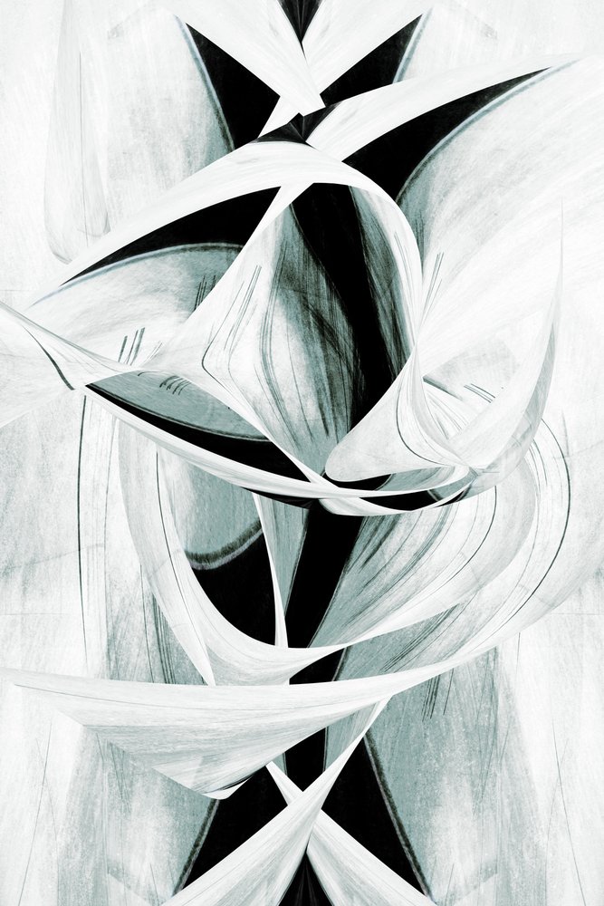 Formas abstractas fluidas de Christina Sillen