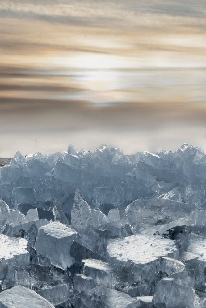 Cielo dorado y hielo de Christina Sillen