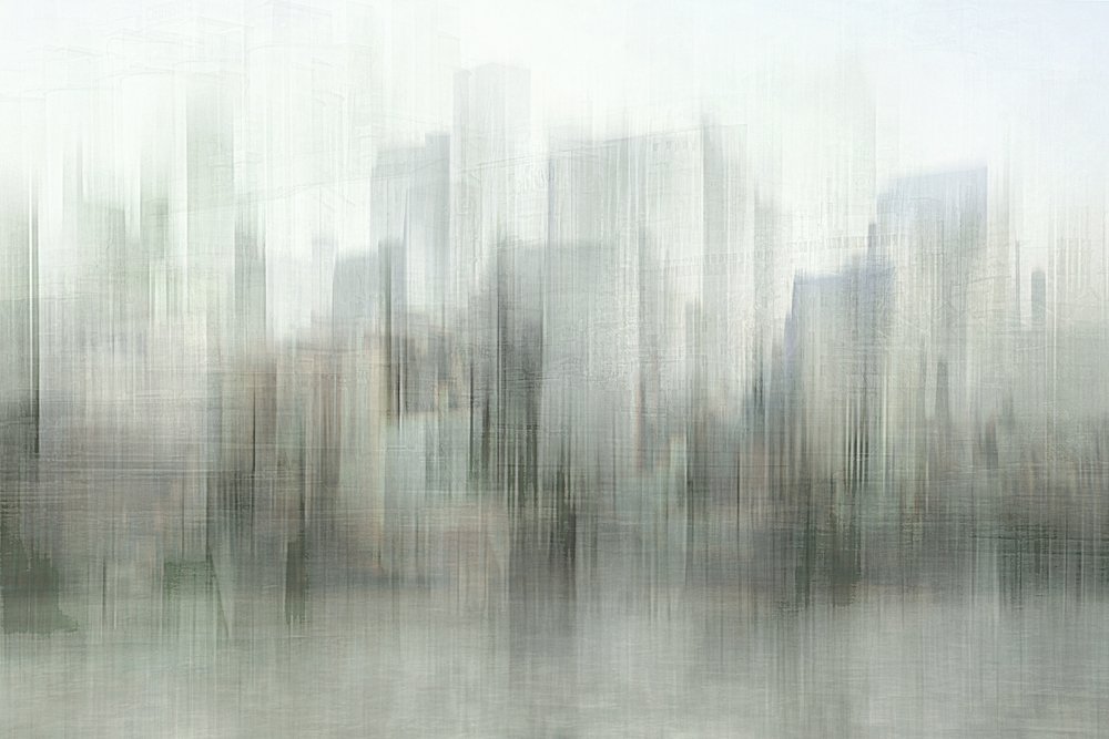 El perfil urbano de la ciudad envuelta en niebla de Christina Sillen