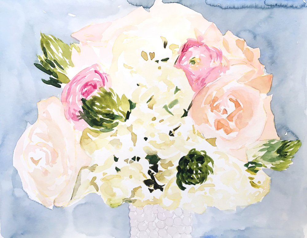 Colorete «Floral Bouquet» de Christine Lindstrom