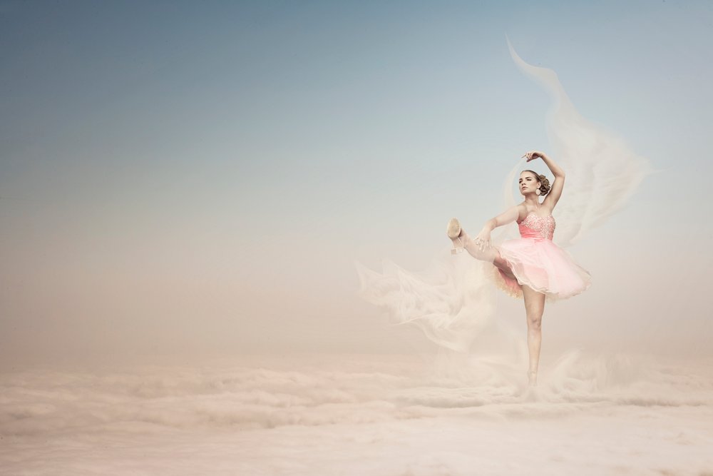 El sueño de la bailarina flotante de Christine von Diepenbroek