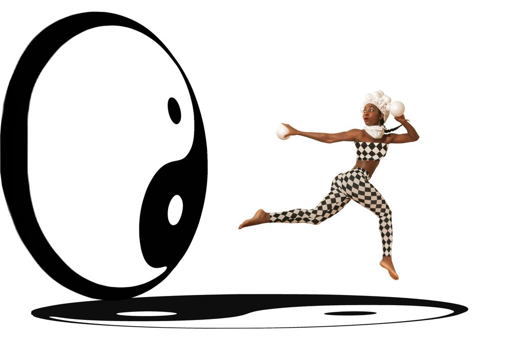 Harlequin Yin Yang Balance de Christine von Diepenbroek
