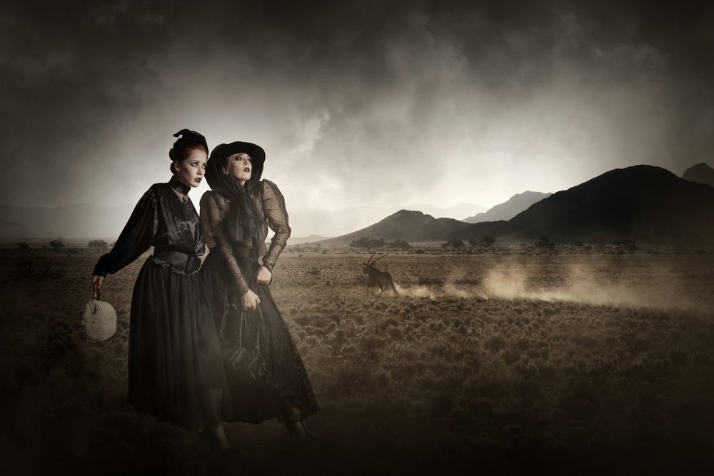 Mujeres misteriosas de las llanuras polvorientas de Christine von Diepenbroek