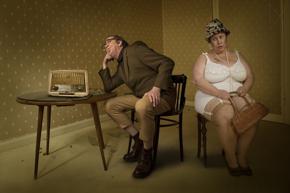 Una pareja peculiar y la radio de Christine von Diepenbroek