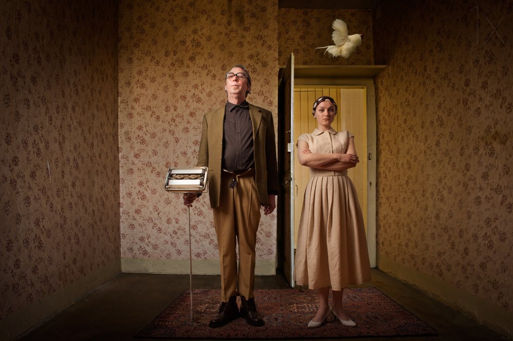 Escena doméstica vintage y peculiar de Christine von Diepenbroek