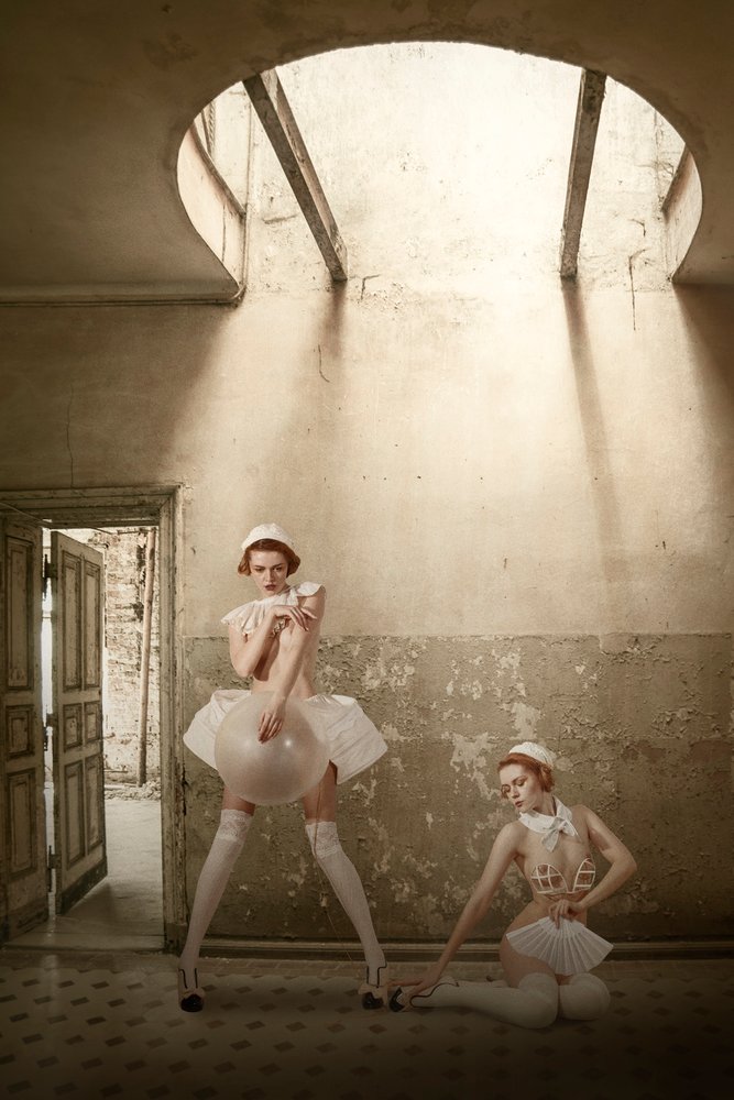 Enfermeras de ballet surrealistas de Christine von Diepenbroek
