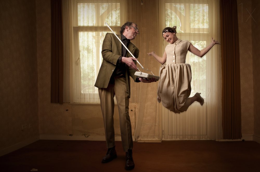 Una pareja levitante y caprichosa de Christine von Diepenbroek