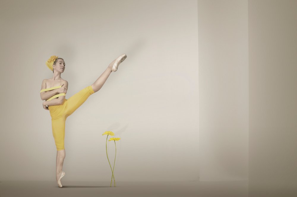 Grace, la bailarina amarilla de Christine von Diepenbroek