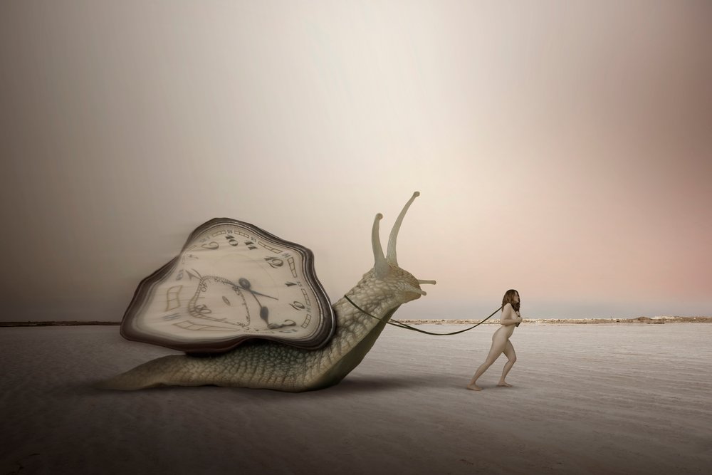 la lentitud del tiempo de Christine von Diepenbroek